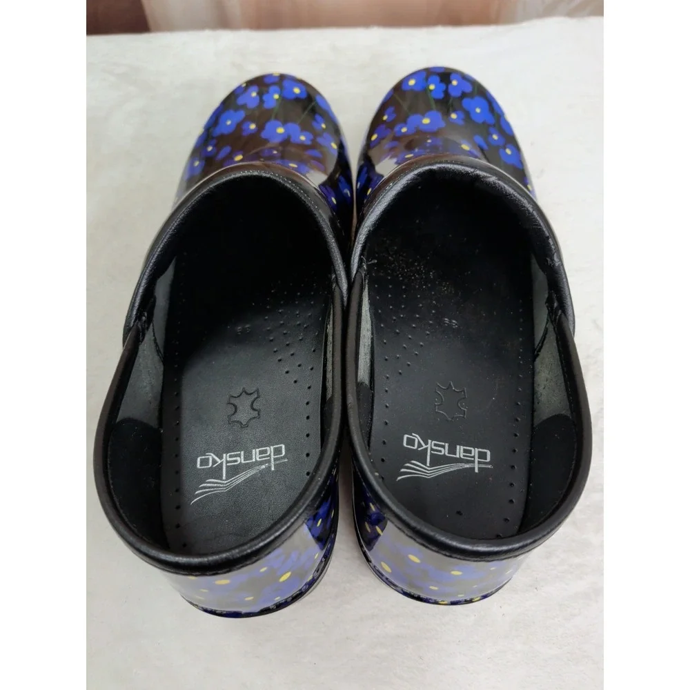 Dansko Floral Poppy Clogs - Picture 4 of 8